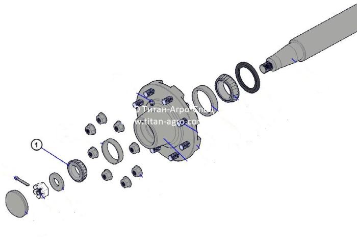 Подшипник AP2082 LM 501349