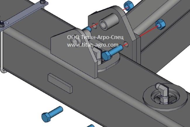 Гайка дюймовая шестигр, 3/4”-10, верх. полож. класс C, оцинк BP3442 