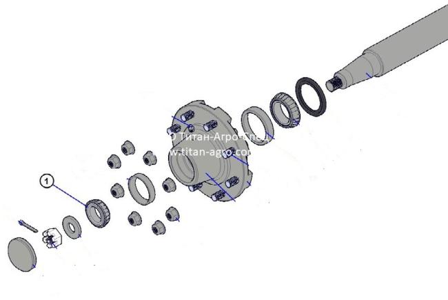 Подшипник AP2082 LM 501349